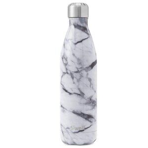 s'well white marble water bottle 25-oz.